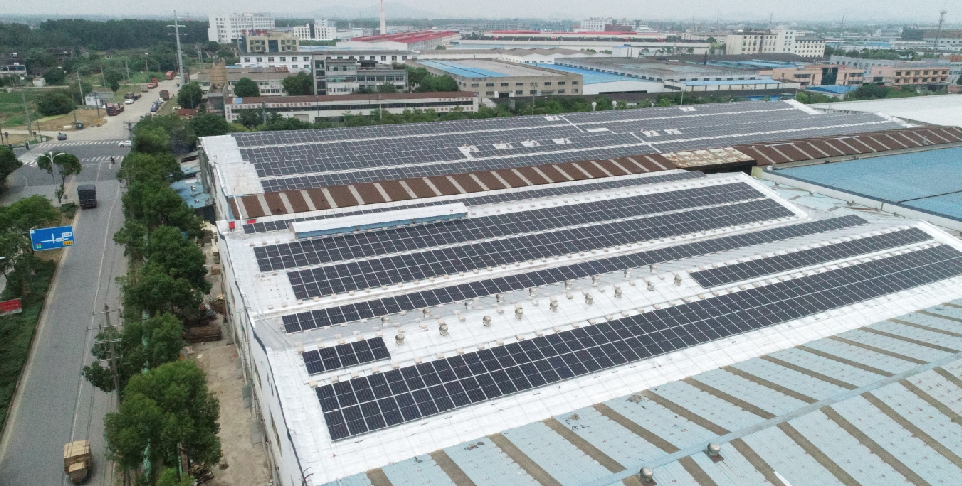 無錫江陰1.1MW分布式光伏發電系統
